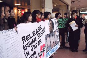 NGOs call for release of Afghan refugees detained in Japan